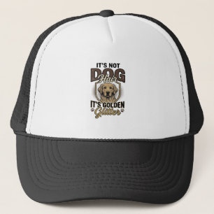 Gouden Retriever Hond Haar Vintage Grappige Shirt Trucker Pet