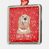 Gouden Retriever Hond Kerst Ornament (Links)