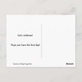 Gouden Retriever-hond met ballonnen verjaardag Briefkaart (Achterkant)