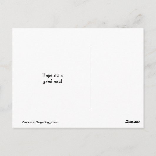 Gouden Retriever-hond met verjaardagsverjaardagsca Briefkaart (Achterkant)