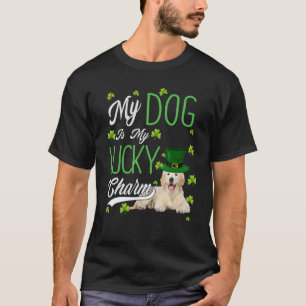 Gouden Retriever Hond  Mijn Giraffe Is Mijn Geluks T-shirt