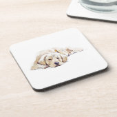 Gouden Retriever Hond Onderzetter - Hond Moeder Ca (Linkerzijde)