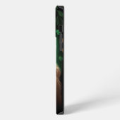 Gouden Retriever-hond op St. Patrick's Day iPhone Hoesje (Linkerkant)