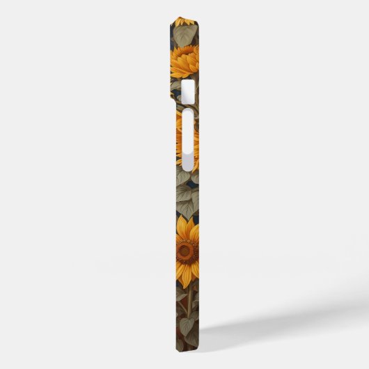 Gouden Retriever Hond Op Zonnebloemenveld Case-Mate iPhone Case (Achterkant / Links)