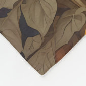 Gouden Retriever Hond Op Zonnebloemenveld Fleece Deken (Hoek)