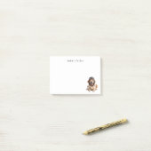 Gouden Retriever Hond Piloot Beste Vriend Cute Hui Post-it® Notes (Op bureau)