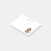 Gouden Retriever Hond Piloot Beste Vriend Cute Hui Post-it® Notes (Schuin)