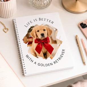 Gouden Retriever honden foto Notitieboek