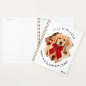 Gouden Retriever honden foto Planner (Display)