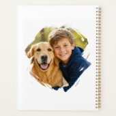 Gouden Retriever honden foto Planner (Achterkant)