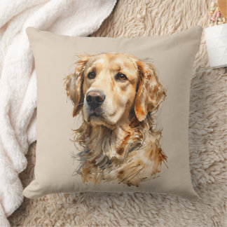 Gouden Retriever Honden Kunst Kussen