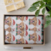 Gouden Retriever-hondenras Kerstmis Tissuepapier (Geschenk)