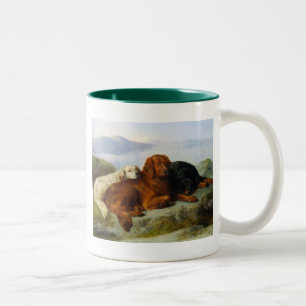 gouden retriever, ierse en gordon setter mok