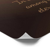 Gouden Retriever in de Hemel Gepersonaliseerd Memo Poster (Hoek)