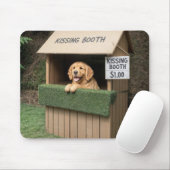 Gouden Retriever In Kissing Booth Muismat (Met muis)