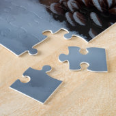 Gouden Retriever Kerst Kunst Legpuzzel (Zijkant)