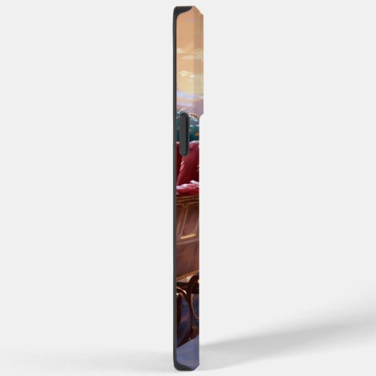 Gouden Retriever Kerstfeest Seizoen Case-Mate iPhone Case (Achterkant / Rechts)