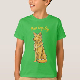 Gouden Retriever Kids Groen Essentiële T-shirt