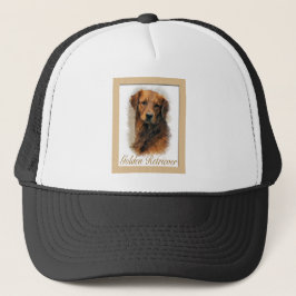 Gouden Retriever Kunst Cadeaus Trucker Pet