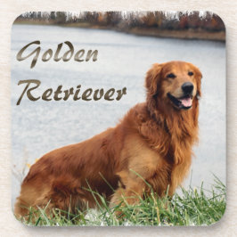 Gouden Retriever Kunst Onderzetter