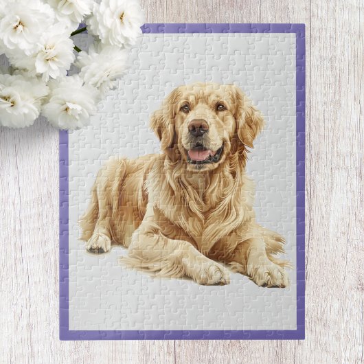 Gouden Retriever Legpuzzel