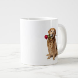 Gouden Retriever Liefde Grote Koffiekop
