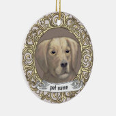Gouden Retriever Liefdevolle Herinnering ornament (Rechts)
