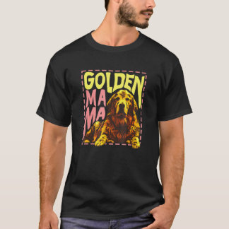 Gouden Retriever Mama Moeder Hond Huisdier T-shirt