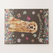 Gouden Retriever middelgrote hond bruin Legpuzzel (Horizontaal)