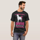 gouden retriever moeder en wijn t-shirt (Voorkant volledig)