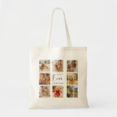 Gouden Retriever Moeder foto collage Tote Bag (Voorkant)