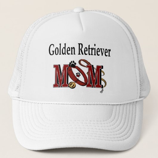 Gouden Retriever Moeder Hoed Trucker Pet (Voorkant)