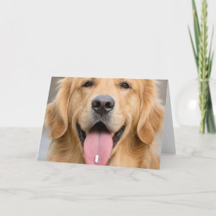 Gouden Retriever Oude Leeftijd Verjaardag Humor Kaart