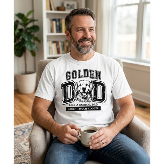 Gouden Retriever Papa T-shirt