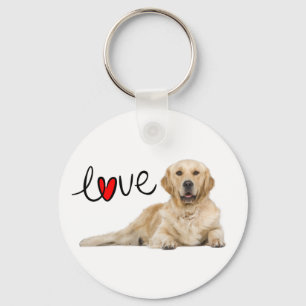 Gouden Retriever Puppies Hond Sleutelhanger