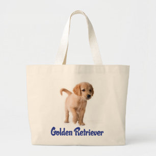 Gouden Retriever Puppy Hond Canvas Tote Tas