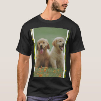 Gouden Retriever Puppy Hond Foto Unisex T-shirt |