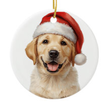Gouden Retriever Puppy Kerstboomornament