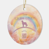 Gouden Retriever Rainbow Bridge Ornament (Links)