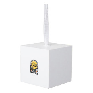 Gouden Retriever Rijdt Schotshot Halloween Heksenk Decoratie