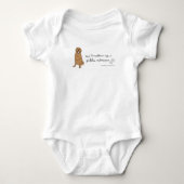 gouden retriever romper (Voorkant)