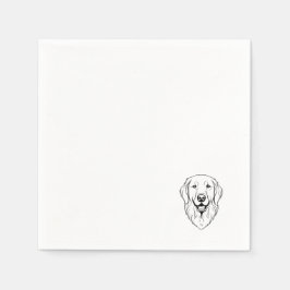 Gouden Retriever Servet