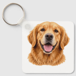 gouden retriever sleutelhanger
