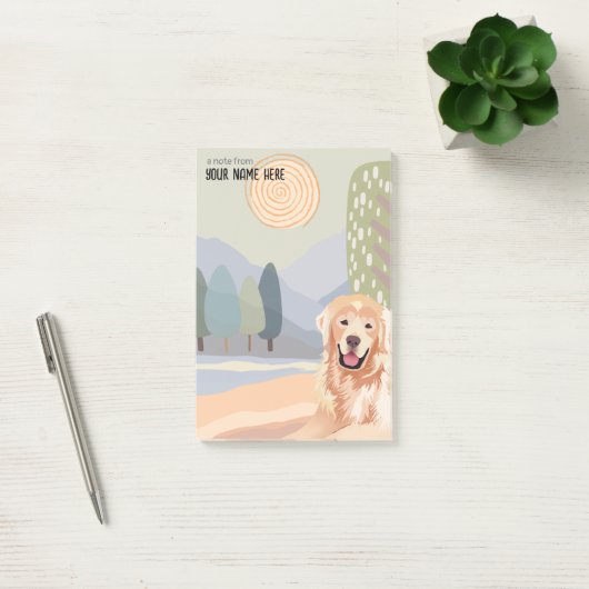 GOUDEN RETRIEVER Sticky Notes (Kantoor)