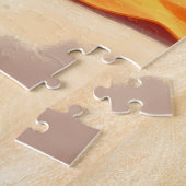 Gouden Retriever Strand Relax Scene Legpuzzel (Zijkant)