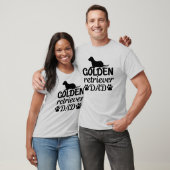 Gouden Retriever Vader Grappig Heren T-Shirt (Unisex)