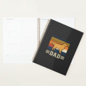 Gouden Retriever Vader Retro Hond Planner (Display)