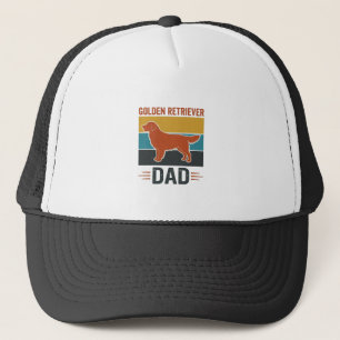 Gouden Retriever Vader Vintage Hondenliefhebber Ve Trucker Pet