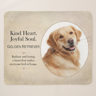 Gouden Retriever Vriendelijk Hart Vrolijke Ziel Sherpa Deken