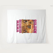 Gouden Retriever Wandkleed (Voorkant (horizontaal))